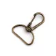 Fém forgós karabiner 25 mm-es befűző