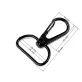 Fém forgós karabiner 25 mm-es befűző