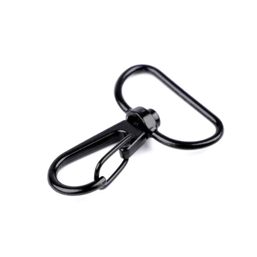 Fém forgós karabiner 25 mm-es befűző