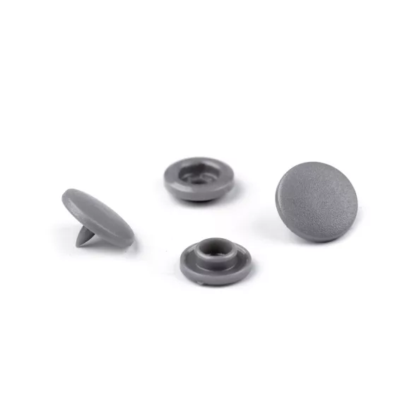 Műanyag patent gomb / összenyomó 12,7 mm - 3 (B13) ezüst (50 szett) Műanyag patent gomb / összenyomó 12,7 mm - 3 (B13) ezüst (50 szett)