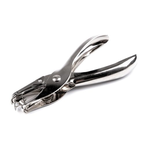 Lyukasztó csipesz Ø6 mm bőrre, papírra és karton papírra