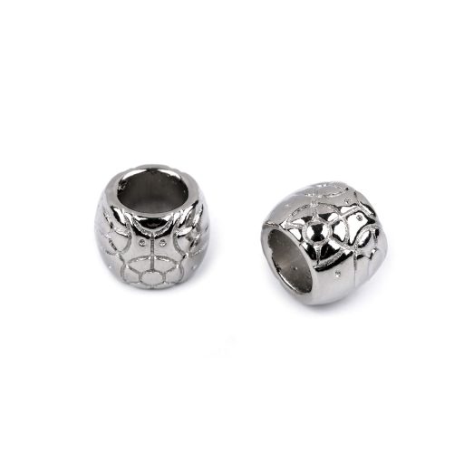 Fém zsinórvég Ø5,5 mm / dísz