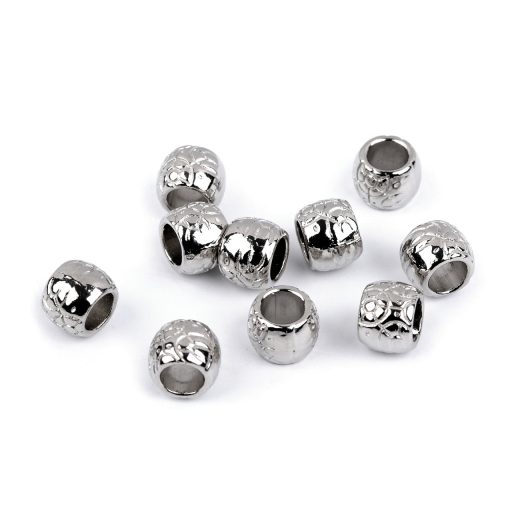 Fém zsinórvég Ø5,5 mm / dísz