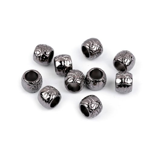 Fém zsinórvég Ø5,5 mm / dísz