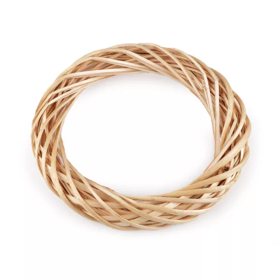 Vessző koszorú Ø25 cm - 3 természeti (3 db-os csomagolás) Vessző koszorú Ø25 cm - 3 természeti (3 db-os csomagolás)