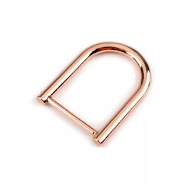 Félkészkarika csavaros táskára szélessége 28 mm