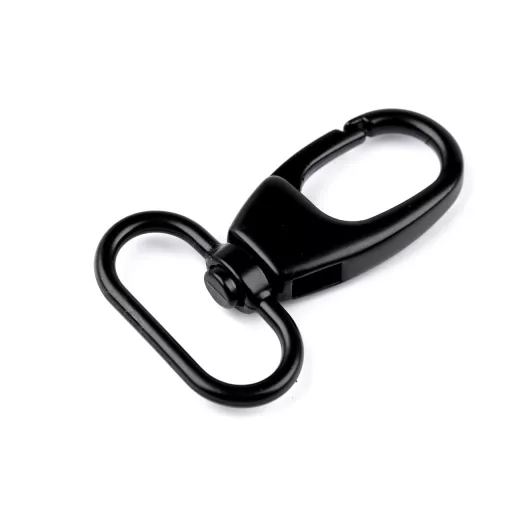 Fém forgós karabiner 26 mm-es befűző