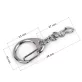 Karabiner karika lánccal kulcstartó 18x48 mm