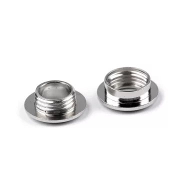   Csavaros ringli belső Ø8 mm / külsö Ø16 mm - nikkel (30 pr)