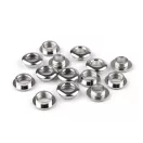 Csavaros ringli belső Ø8 mm / külsö Ø16 mm - nikkel (30 pr)