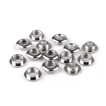   Csavaros ringli belső Ø8 mm / külsö Ø16 mm - nikkel (30 pr)