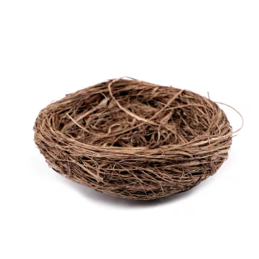   Vessző mádárfészek Ø11 cm - természetes barna (12 db-os csomagolás)