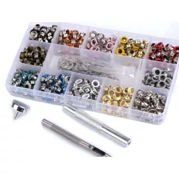 Ringli készlet belső Ø5 mm / külső Ø8 mm lyukasztóval