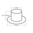 Ringli készlet belső Ø5 mm / külső Ø8 mm lyukasztóval - lásd a képen (2 szett) Ringli készlet belső Ø5 mm / külső Ø8 mm lyukasztóval - lásd a képen (2 szett)