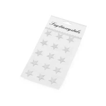   Öntapadó tükrök szívek, csillagok - 3 lásd a képen Hold (1 card)