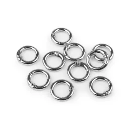 Gömbölyű karabiner táskára / karika kulcsra Ø13 mm