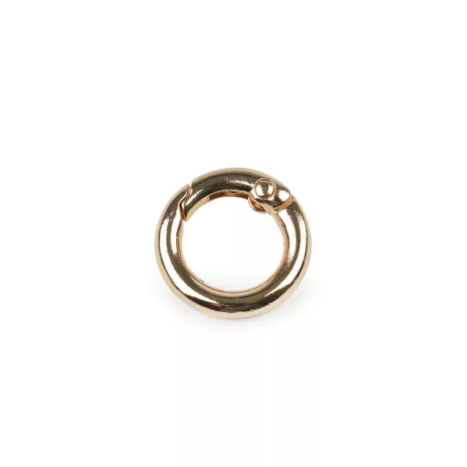 Gömbölyű karabiner táskára / karika kulcsra Ø13 mm