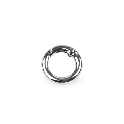Gömbölyű karabiner táskára / karika kulcsra Ø13 mm