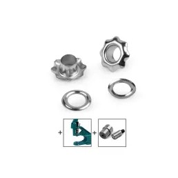 Ringli alátéttel belső Ø5 mm / külső Ø11 mm virág