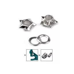 Ringli alátéttel belső Ø5 mm / külső Ø12,7 mm csillag