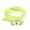 elasztikus szövet hossza 100 cm - 5 neon zöld (1 pár)