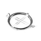 Keret pénztárca készítésre felvasalható szív 8x8,5 cm - nikkel (10 db-os csomagolás) Keret pénztárca készítésre felvasalható szív 8x8,5 cm - nikkel (10 db-os csomagolás)