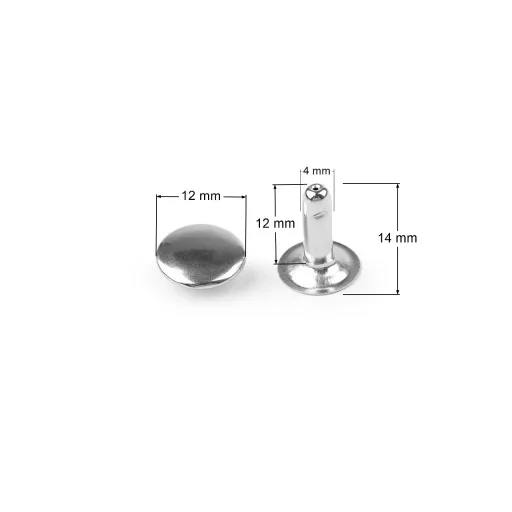 Üreges szegecs Ø12 mm