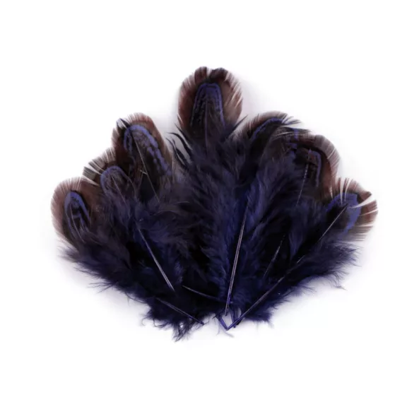 Fácán toll hossza 5-7 cm - 7 blue dark (30 zacskó) Fácán toll hossza 5-7 cm - 7 blue dark (30 zacskó)