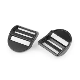   Műanyag szorító / bújtató hevedercsat 38 mm füles szabályozó