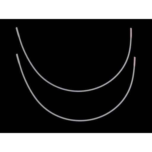 Melltartó halcsont fém merevítő lapos