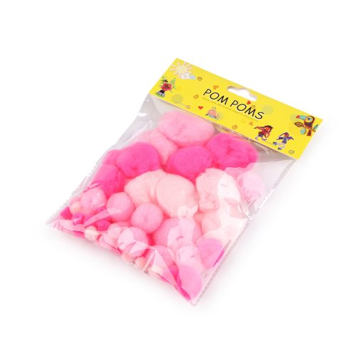 Zsenília golyó vegyes méret pom pom