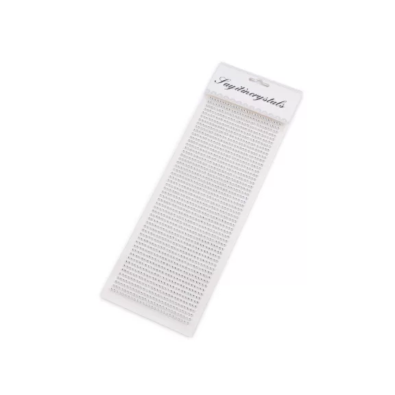 Öntapadós kövek ragasztó szalagon Ø3 mm - 1 crystal (12 lap) Öntapadós kövek ragasztó szalagon Ø3 mm - 1 crystal (12 lap)