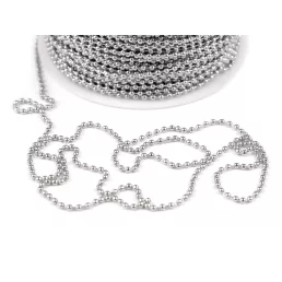 Golyós lánc Ø2 mm méterre