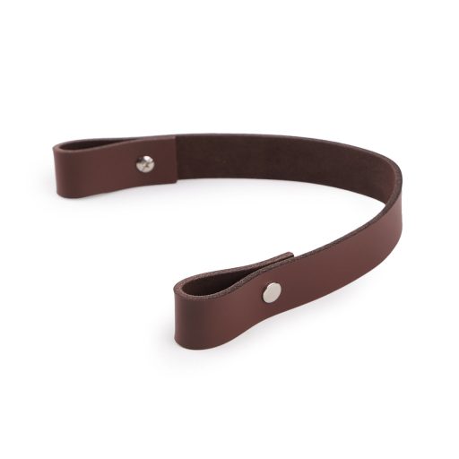 Bőr táskafül, kézitáska széles 2 cm hossza 30 cm