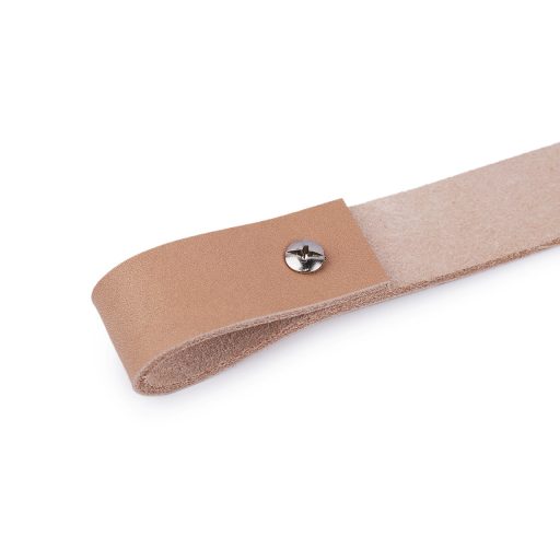 Bőr táskafül, kézitáska széles 2 cm hossza 30 cm