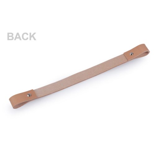 Bőr táskafül, kézitáska széles 2 cm hossza 30 cm