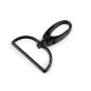 Fém forgós karabiner 37 mm-es befűző