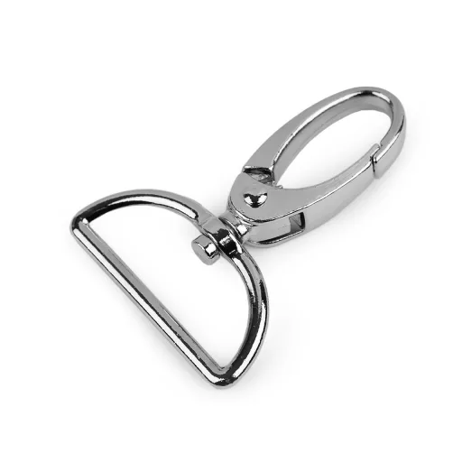 Fém forgós karabiner 32 mm-es befűző