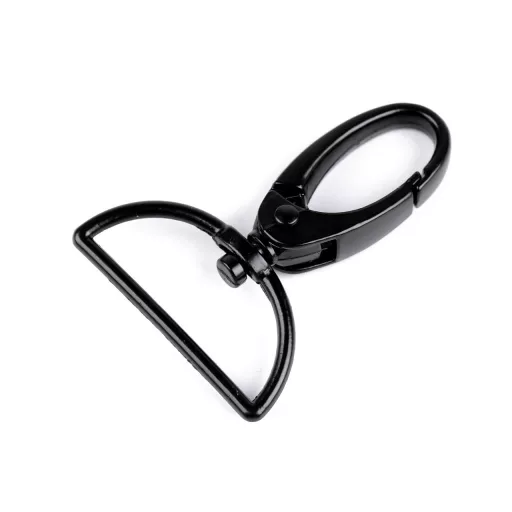 Fém forgós karabiner 32 mm-es befűző