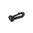 Műanyag karabiner lyuk 8 mm - fekete (300 db-os csomagolás) Műanyag karabiner lyuk 8 mm - fekete (300 db-os csomagolás)