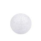 LED világító gömb elemes Ø8 cm - fehér meleg (3 db-os csomagolás)