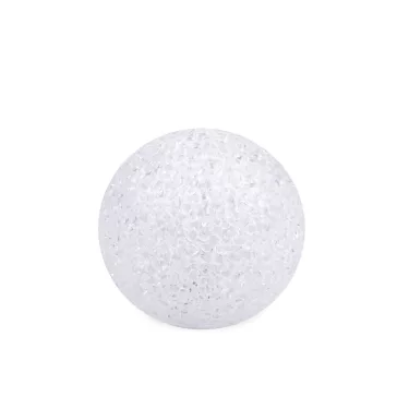   LED világító gömb elemes Ø8 cm - fehér meleg (3 db-os csomagolás)
