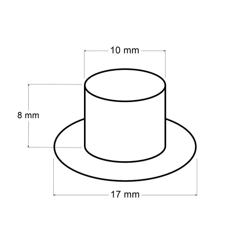 Tömítések alátéttel belső Ø10 mm / külső Ø17 mm