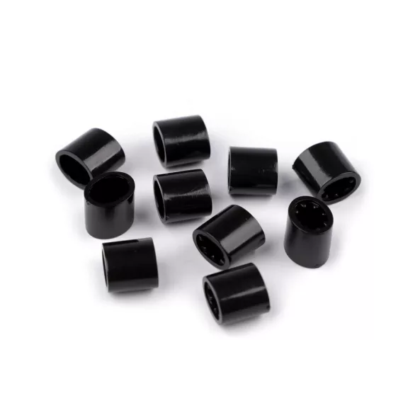 Fék / kapocs karkötőre 7x9 mm - 2 fekete (50 db-os csomagolás) Fék / kapocs karkötőre 7x9 mm - 2 fekete (50 db-os csomagolás)