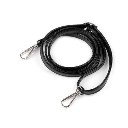 Táska vállpánt műbőrből karabinerrel állítható szélessége 1 cm