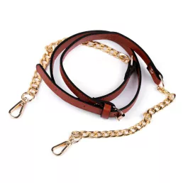   Fém pánt / fül lánccal és karabinerrel táskára szélessége 1,5 cm