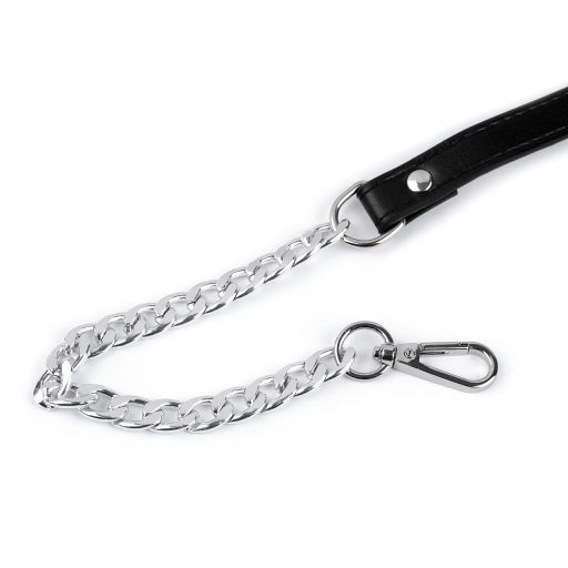 Fém pánt / fül lánccal és karabinerrel táskára szélessége 1,5 cm