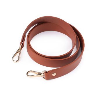   Műbőr pánt / fül karabinerrel táskára szélessége 2,4 cm