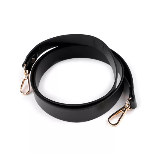 Műbőr pánt / fül karabinerrel táskára szélessége 2,4 cm