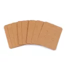 Papír ékszer bemutató kártya fülbevalóhoz 5x6,5 cm - természetes barna (300 db-os csomagolás) Papír ékszer bemutató kártya fülbevalóhoz 5x6,5 cm - természetes barna (300 db-os csomagolás)